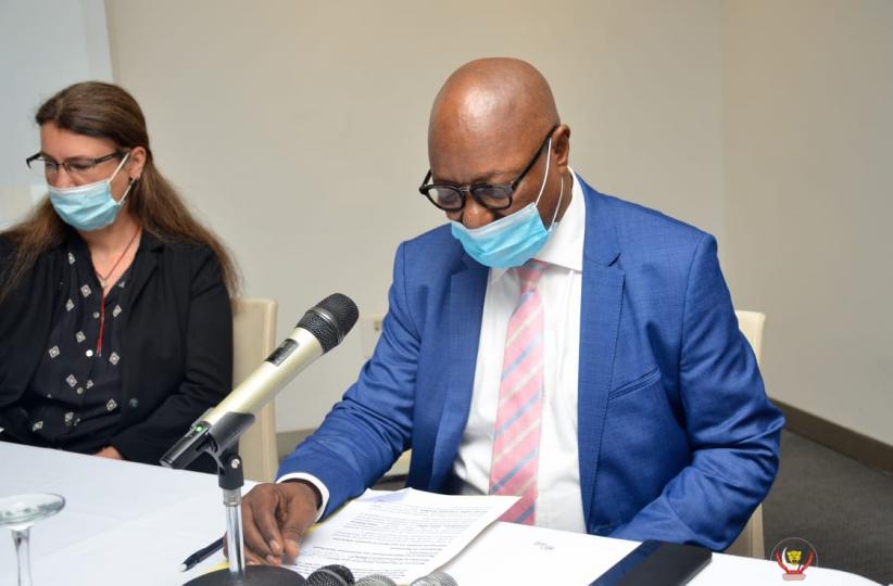 Godard Motemona, Vice-ministre des Mines. Ph. Droits tiers.