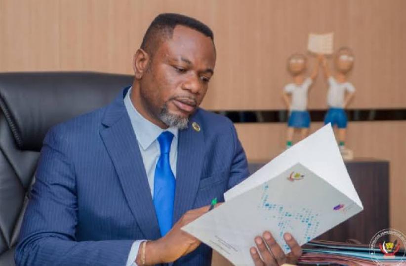 Tony Mwaba, ministre de l'EPST. Ph. Droits tiers.