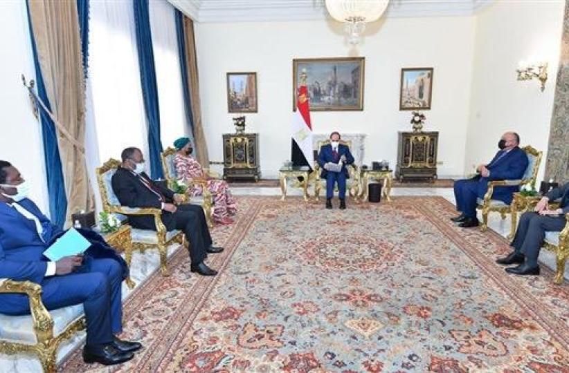 La VPM de l'Environnement reçue au Caire par le Président égyptien 