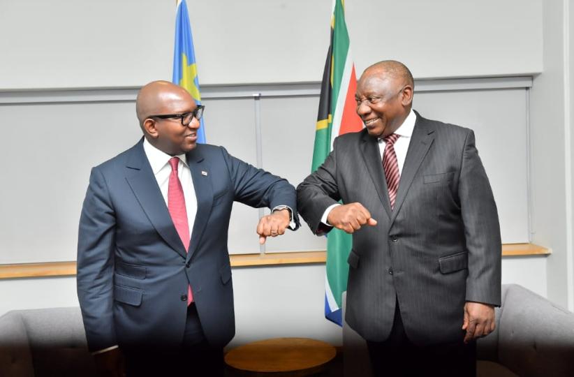 Le Premier Ministre a rencontré le président Sud-africain à Cap Town 