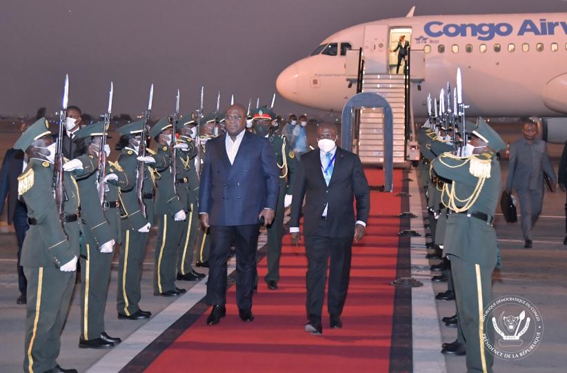 Le président de la République est arrivé à Luanda mardi dans la soirée 