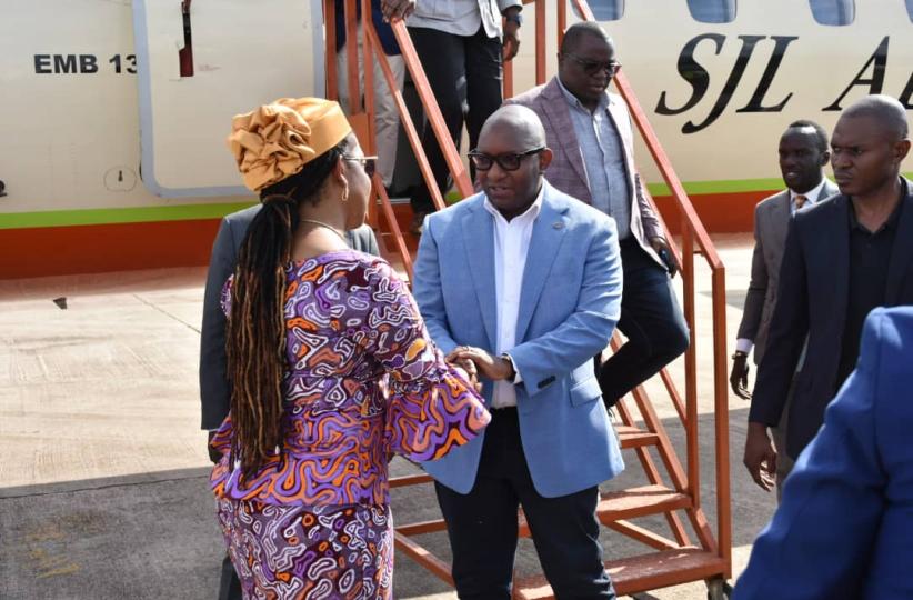 Arrivée du Premier ministre à Kisangani 