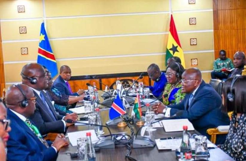 A travers cette visite, le chef de l'État veut renforcer la coopération avec le Ghana 