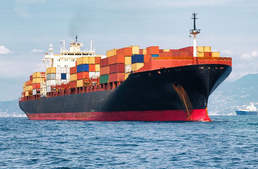 Les navires transportent plus de 80 % des marchandises échangées globalement