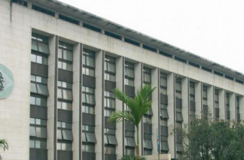 Le siège de la Banque centrale à Kinshasa