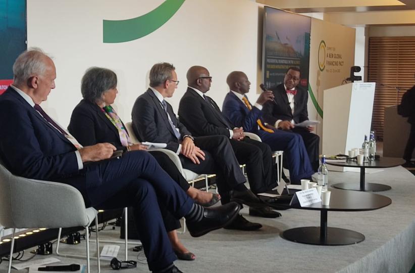 Salá Lukonde a participé à Paris à une table ronde organisée par la BAD,en marge du sommet sur le nouveau pacte financier mondial 