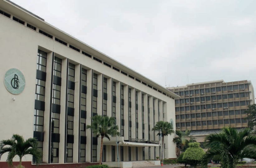 Siège de la BCC à Kinshasa