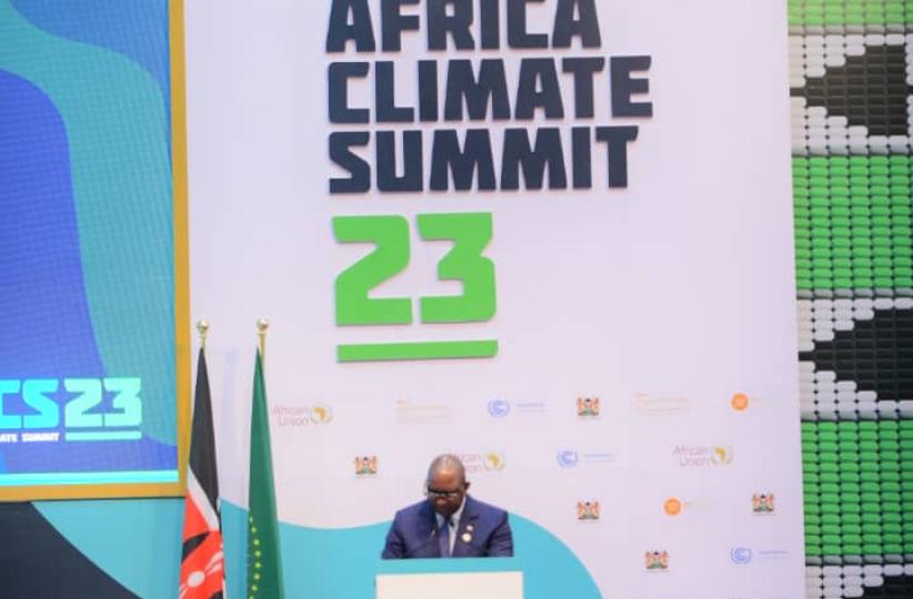 Le Premier Ministre congolais a aussi appelé à la création d'un Fonds d'investissement sur l'économie du climat 