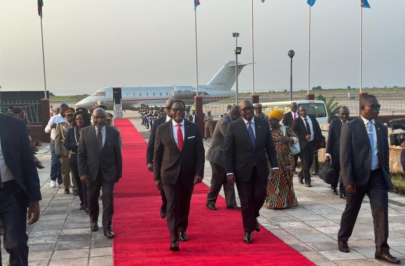 Le Premier Ministre Sama Lukonde a accueilli le président Théodore Obiang Nguema de la Guinée Équatoriale 