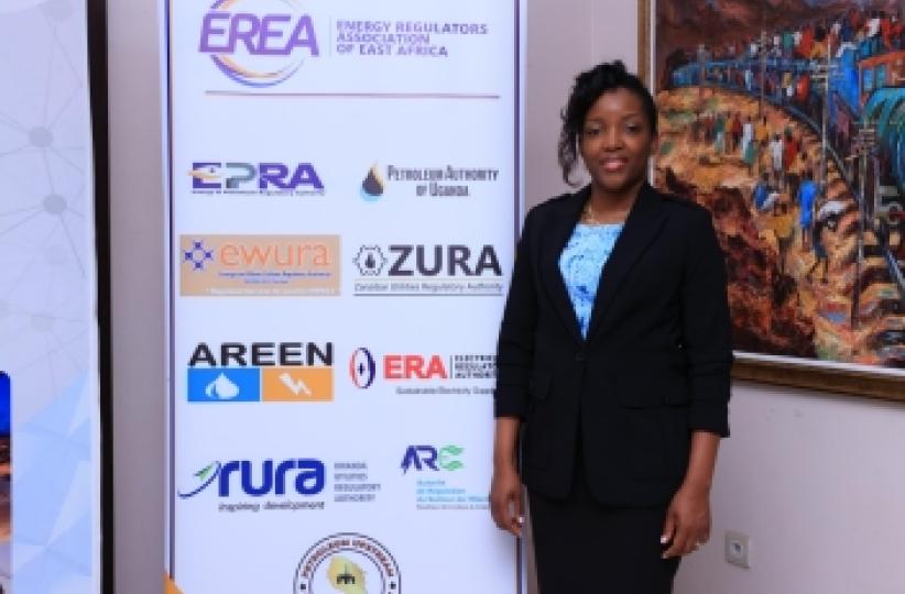 La DG de l'ARE-RDC, Mubenga Ngalula Sandrine a ouvert les travaux de la 16e assemblée générale annuelle des régulateurs de l'énergie de l'Afrique de l'Est à Kinshasa.