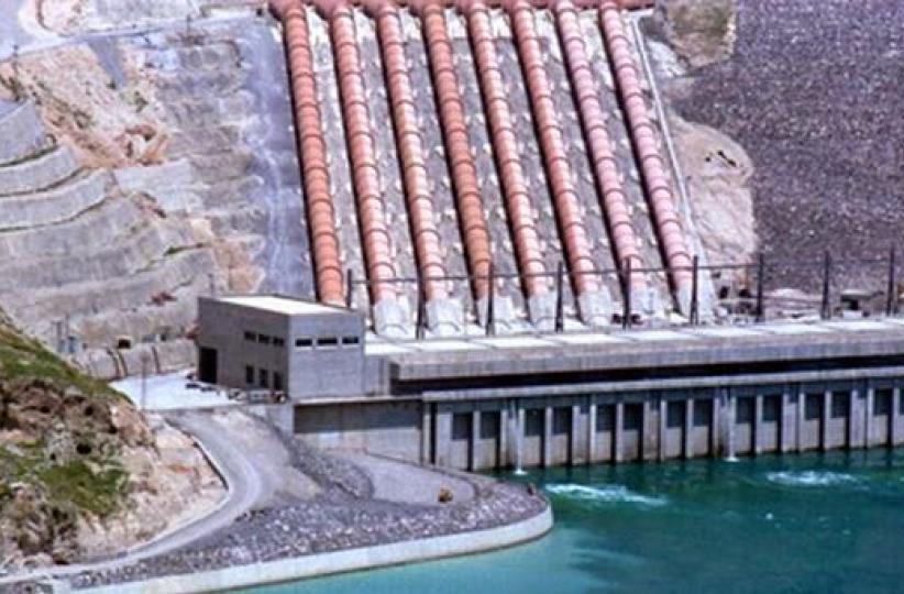 Vue de la Centrale hydoélectrique de Kakobola. Photo d'illustration