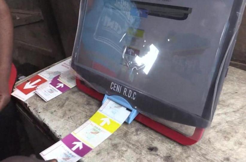 Une machine à voter. Photo d'illustration