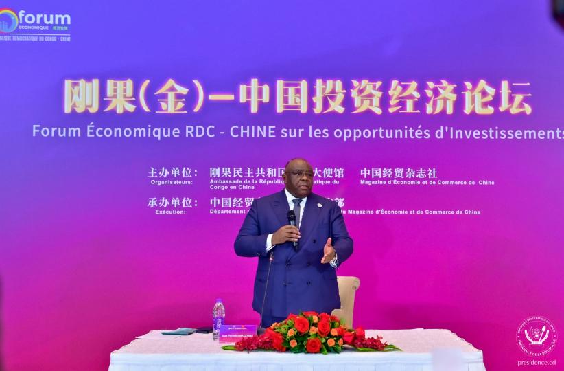 C'est le VPM en charge des Transports qui a lancé les travaux de ce Forum RDC-Chine