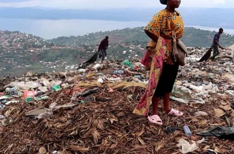 Des déchets plastiques