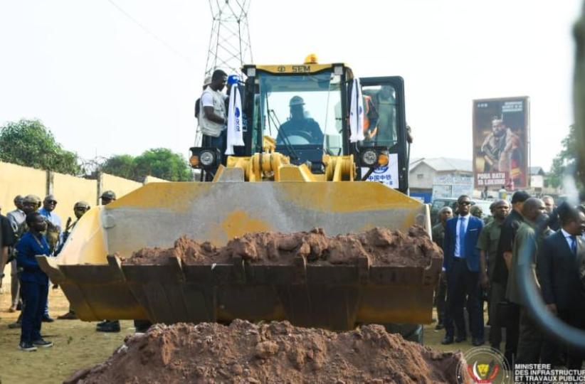 Lancement des travaux de construction des rocades à Kinshasa