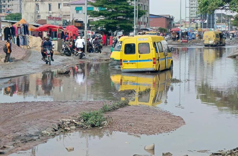 L'état des routes à Kinshasa