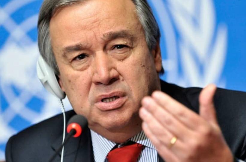 Antonio Guterres, secrétaire général de l'ONU