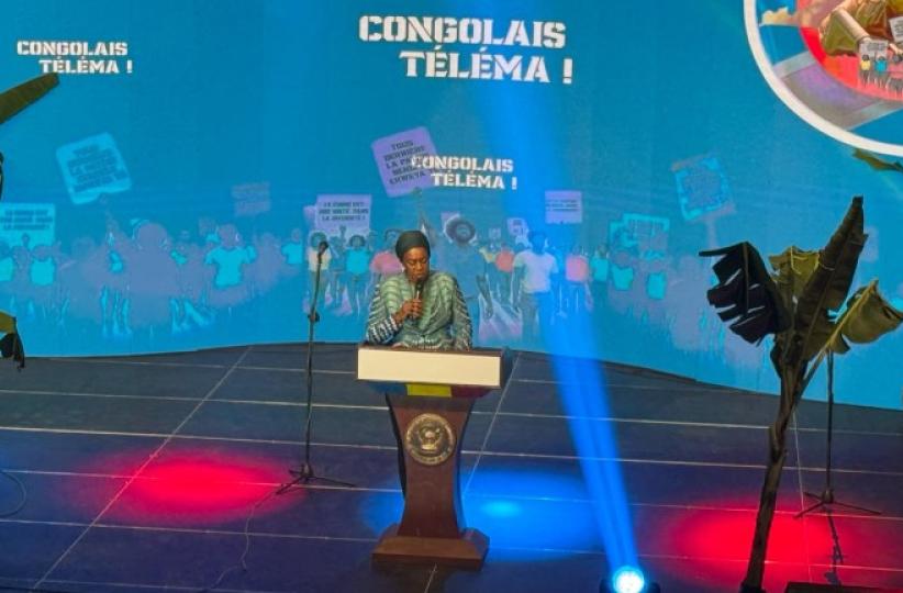 Yolande Elebe, ministre congolaise de la culture 