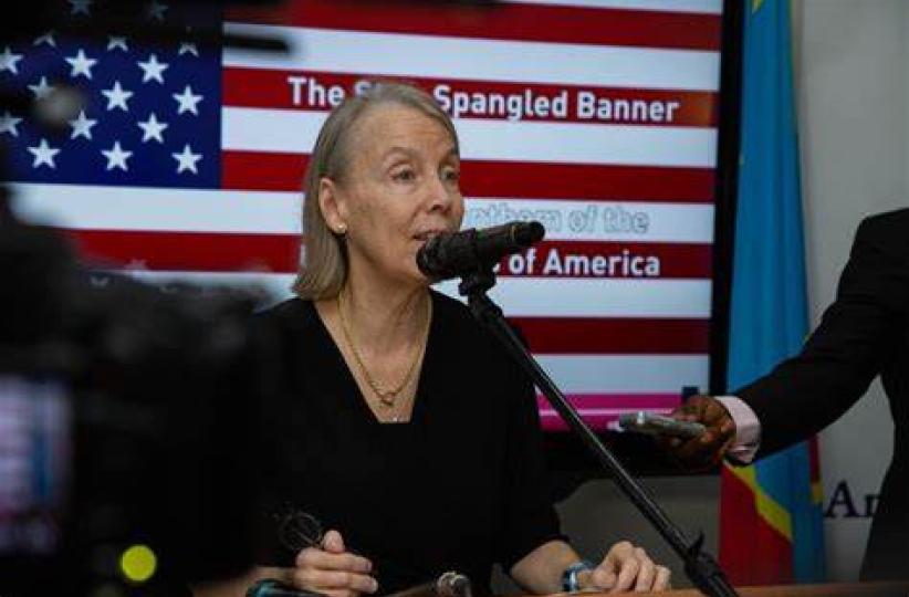 Lucy Tamlyn, ambassadrice des USA en RDC. Photo d'illustration