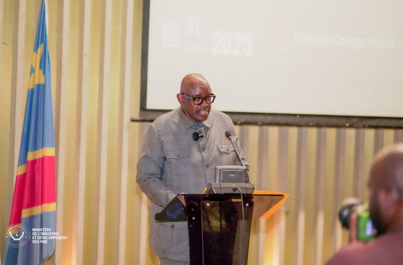 Louis Watum, ministre congolais de l'industrie