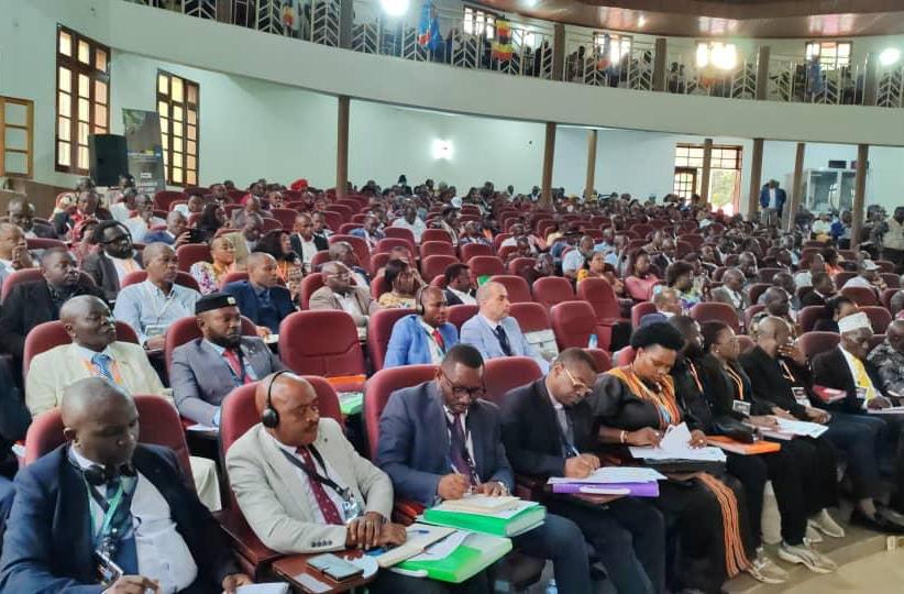 Lors du lancement du Forum économique RDC-Ouganda à Butembo, au Nord-Kivu 