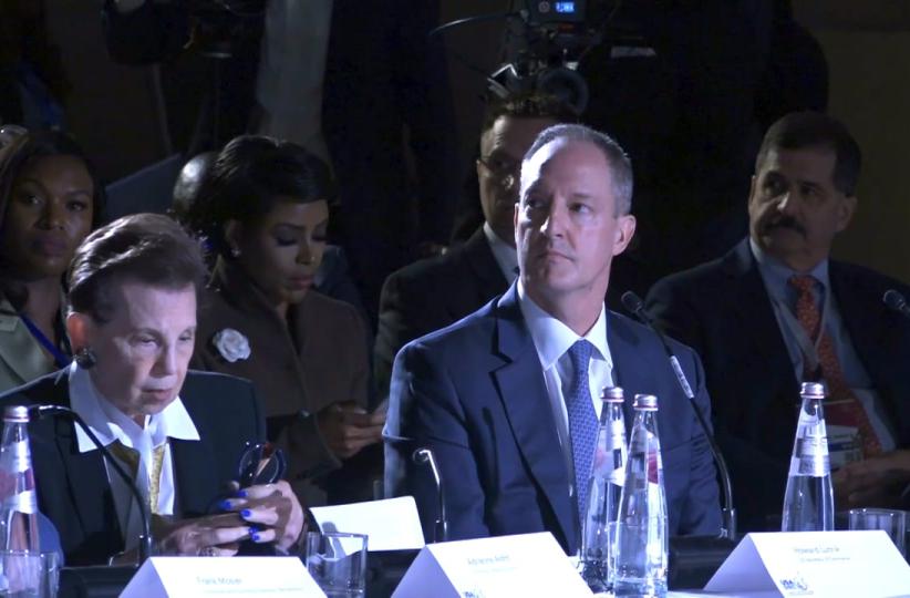 Le sous-secrétaire d'État américain par intérim aux Affaires africaines, Jonathan Pratt, au Forum RDC-USA