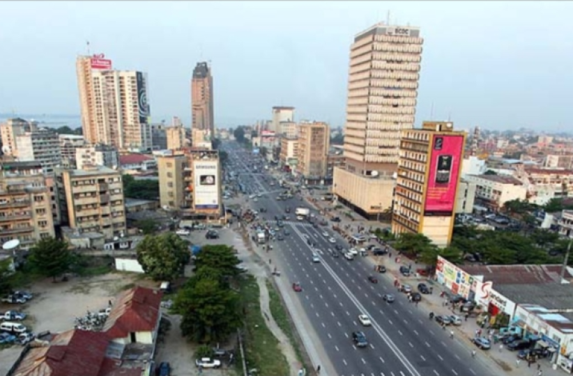 Photo d'illusration de la capitale congolaise : Kinshasa 