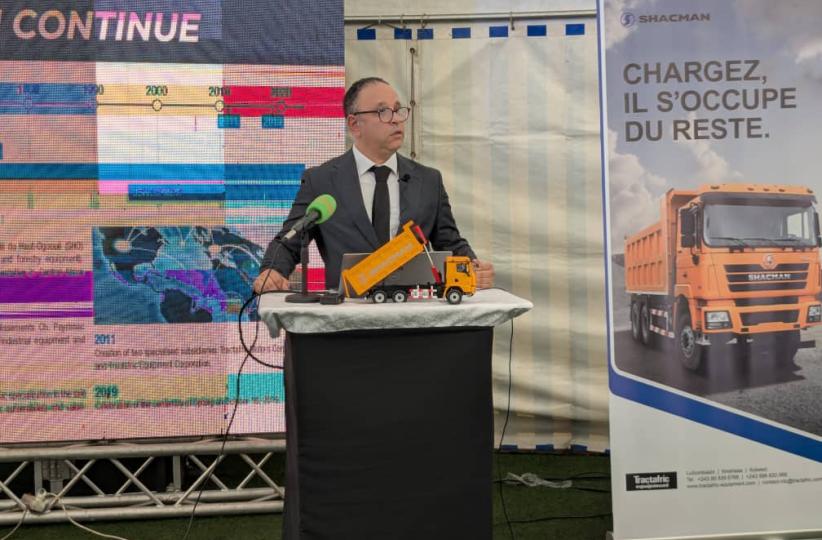 Le DG de Tractafric Equipment RDC