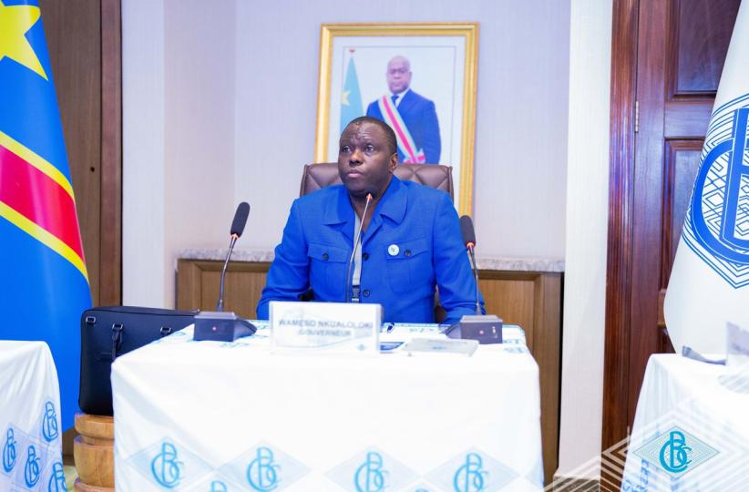 André Wameso, gouverneur de la BCC