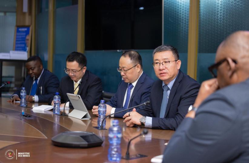 Au cours de l'audience accordée ce mardi 16 décembre 2025 par le Ministre de Mines Louis Kabamba, à la délégation du Groupe CMOC 