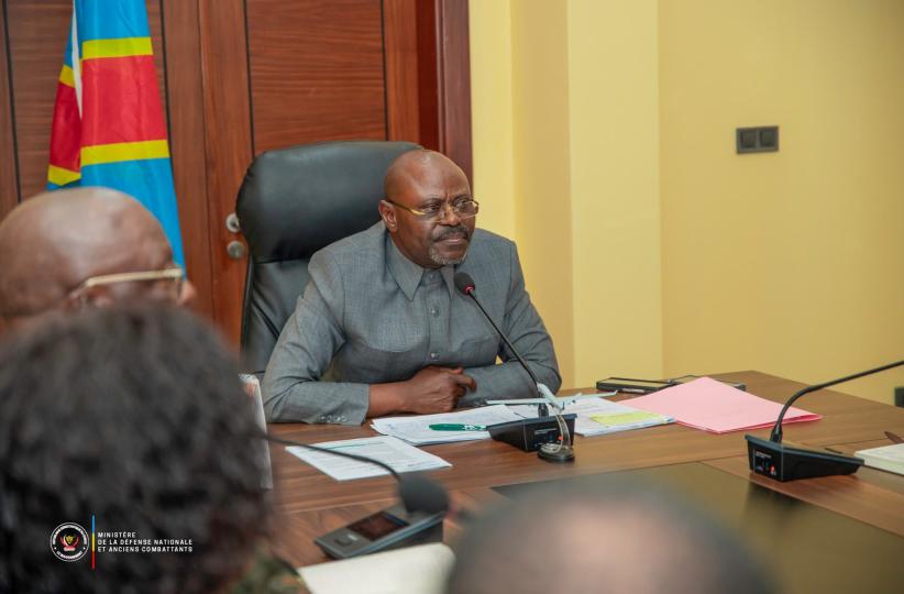 Guy Kabombo, ministre congolais de la défense nationale 