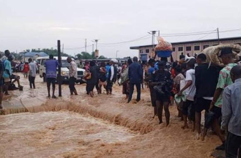 Inondations à Kinshasa 