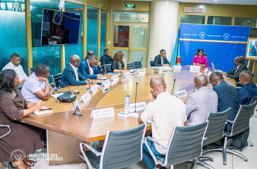 Réunion avec les pétroliers 