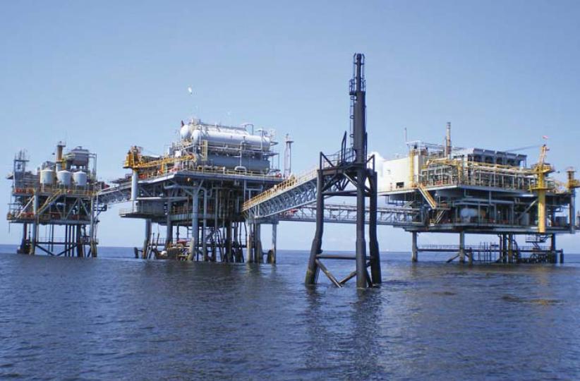 Exploitation pétrolière à Muanda.