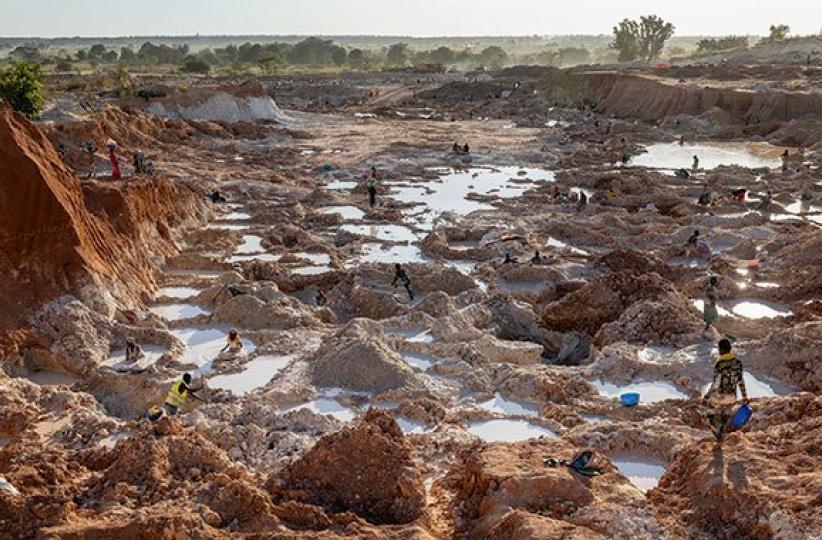 Gisement de lithium en RDC.