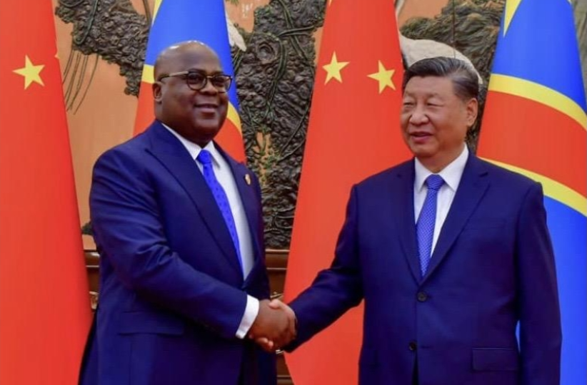 Le Président congolais et chinois 