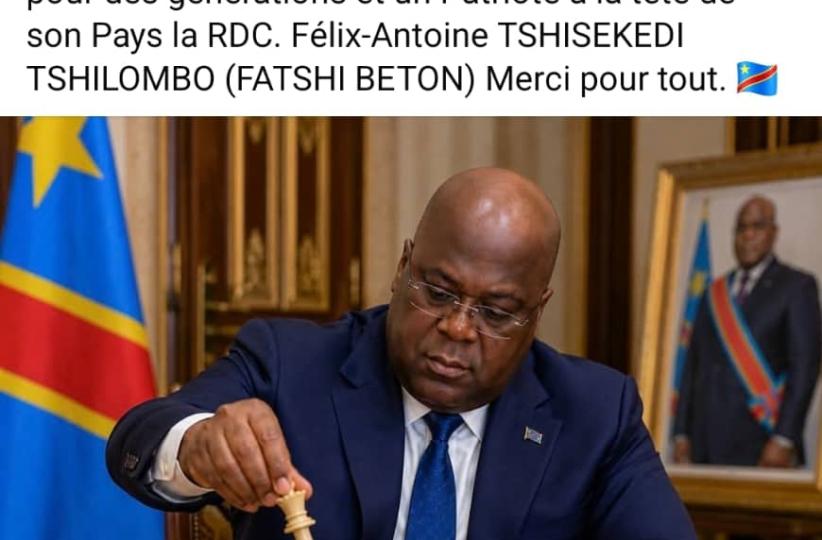Le président Félix Tshisekedi.